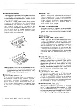 Preview for 8 page of Yamaha MT100II Operation Manual