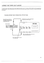 Preview for 21 page of Yamaha MT100II Operation Manual