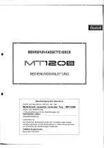 Предварительный просмотр 53 страницы Yamaha MT120S Operation Manual