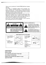 Предварительный просмотр 2 страницы Yamaha MT44D Operating Manual