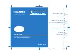 Предварительный просмотр 1 страницы Yamaha MTM660N Owner'S Manual