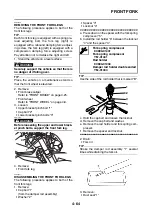 Предварительный просмотр 209 страницы Yamaha MTN850-A 2017 Service Manual