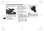 Preview for 84 page of Yamaha MTN850-AH Owner'S Manual