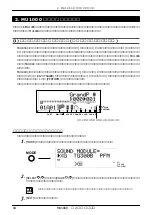 Предварительный просмотр 44 страницы Yamaha MU1000 (Japanese) Owner'S Manual