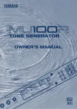 Yamaha MU100R Owner'S Manual предпросмотр