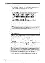 Предварительный просмотр 49 страницы Yamaha MU100R Owner'S Manual