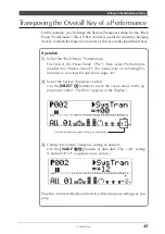 Предварительный просмотр 56 страницы Yamaha MU100R Owner'S Manual