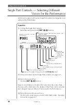 Предварительный просмотр 57 страницы Yamaha MU100R Owner'S Manual