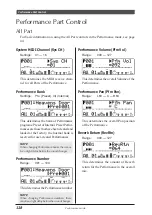 Предварительный просмотр 139 страницы Yamaha MU100R Owner'S Manual