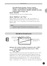 Preview for 61 page of Yamaha MU15 Owner'S Manual