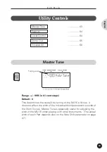 Preview for 63 page of Yamaha MU15 Owner'S Manual