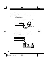 Preview for 20 page of Yamaha MU5 Owner'S Manual