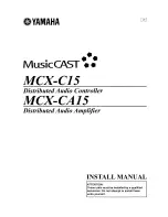 Предварительный просмотр 21 страницы Yamaha MusicCAST MCX-CA15 Owner'S Manual