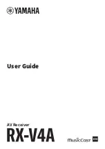 Preview for 1 page of Yamaha MusicCast RX-V4A User Manual