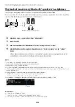 Preview for 110 page of Yamaha MusicCast RX-V4A User Manual