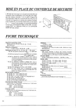 Предварительный просмотр 22 страницы Yamaha MV422 Operating Manual