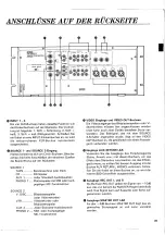 Предварительный просмотр 31 страницы Yamaha MV422 Operating Manual