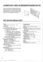 Предварительный просмотр 34 страницы Yamaha MV422 Operating Manual