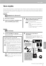 Preview for 7 page of Yamaha MW10 Manual De Instrucciones