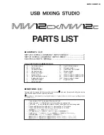 Preview for 61 page of Yamaha MW12C Service Manual