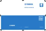 Предварительный просмотр 1 страницы Yamaha MX-800 Service Manual