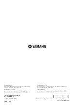 Preview for 8 page of Yamaha MY8-ADDA96 Owner'S Manual