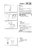 Preview for 51 page of Yamaha MZ125 Service Manual