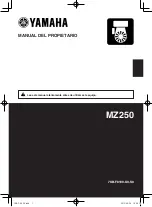 Preview for 193 page of Yamaha MZ250 Owner'S Manual