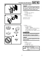 Предварительный просмотр 24 страницы Yamaha MZ250 Service Manual