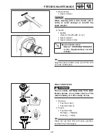 Предварительный просмотр 26 страницы Yamaha MZ250 Service Manual