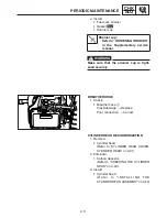 Предварительный просмотр 28 страницы Yamaha MZ250 Service Manual