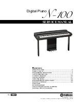 Yamaha N-100 Service Manual preview