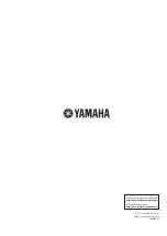 Предварительный просмотр 29 страницы Yamaha Ncs500-FD Operation Manual