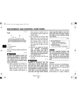 Предварительный просмотр 24 страницы Yamaha Nouvo AT135 Owner'S Manual