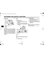 Предварительный просмотр 26 страницы Yamaha Nouvo AT135 Owner'S Manual