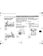 Предварительный просмотр 43 страницы Yamaha Nouvo AT135 Owner'S Manual