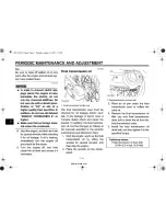 Предварительный просмотр 48 страницы Yamaha Nouvo AT135 Owner'S Manual