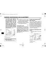 Предварительный просмотр 50 страницы Yamaha Nouvo AT135 Owner'S Manual