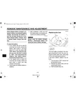 Предварительный просмотр 66 страницы Yamaha Nouvo AT135 Owner'S Manual