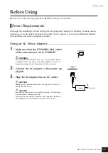 Предварительный просмотр 11 страницы Yamaha NP-30 Owner'S Manual