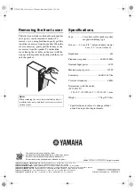 Preview for 4 page of Yamaha NS-125FPN Owner'S Manual