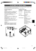 Preview for 53 page of Yamaha NS-236 Owner'S Manual