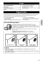 Предварительный просмотр 20 страницы Yamaha NS-3000 Owner'S Manual