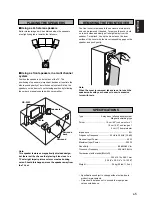 Preview for 5 page of Yamaha NS-525F Owner'S Manual