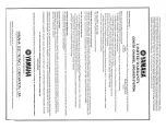 Preview for 4 page of Yamaha NS-AC40X - Hi-Performance Center Channel Speaker Owner'S Manual