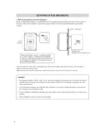 Предварительный просмотр 4 страницы Yamaha NS-AP6500M Owner'S Manual