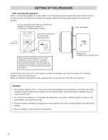 Preview for 4 page of Yamaha NS-AP6500SBL Owner'S Manual