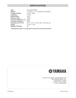 Preview for 8 page of Yamaha NS-AP6500SBL Owner'S Manual