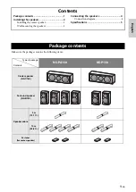 Preview for 3 page of Yamaha NS-B150 Owner'S Manual