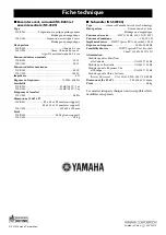 Preview for 20 page of Yamaha NS-B20 Owner'S Manual